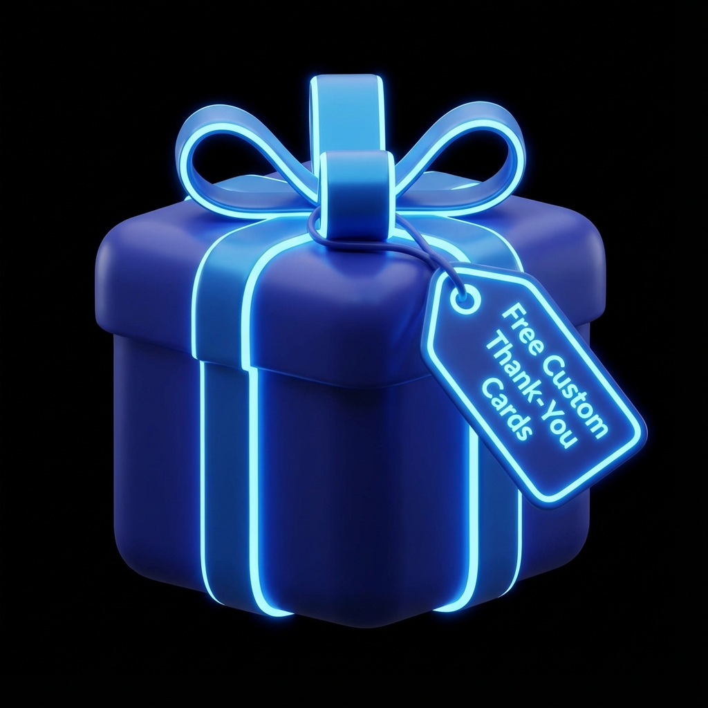 Free Custom Thank-You Cards